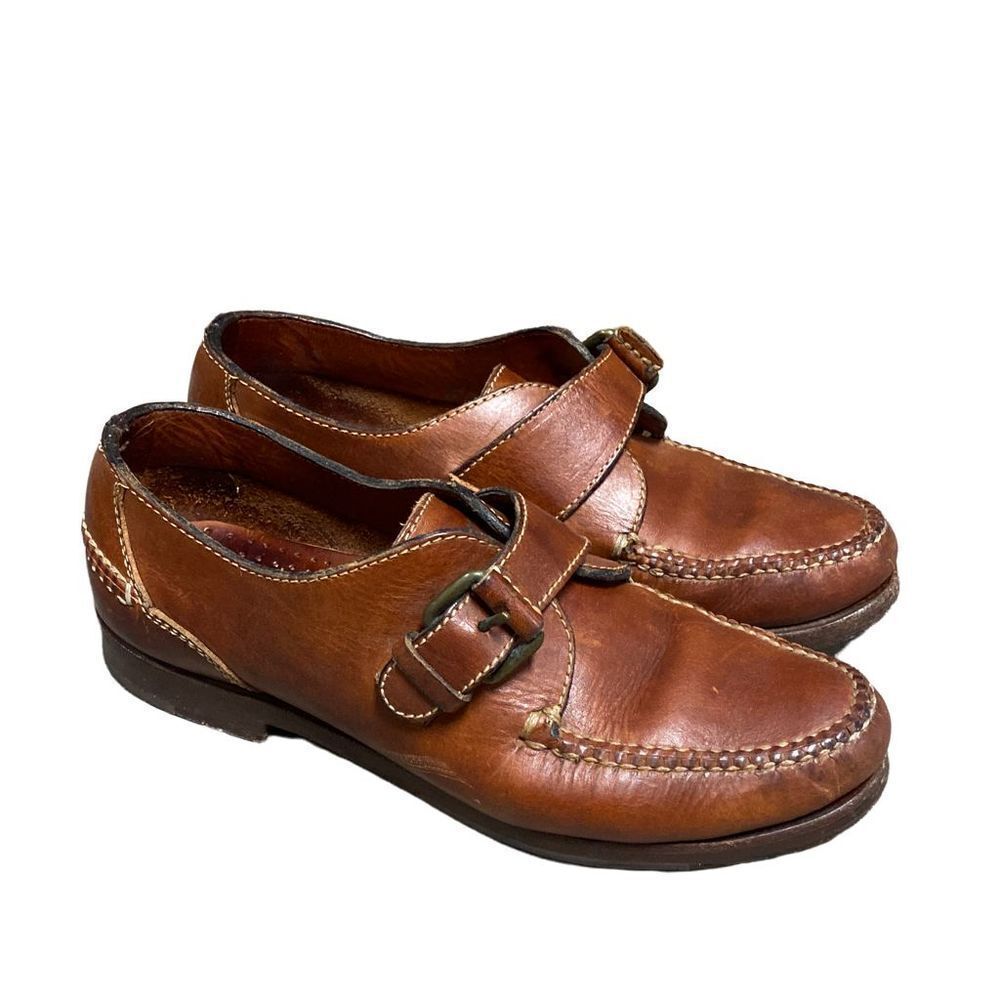 Cole Hann Country Brown Leather Loafers Size 8N